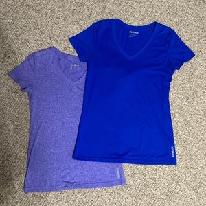 Reebok athletic shirts